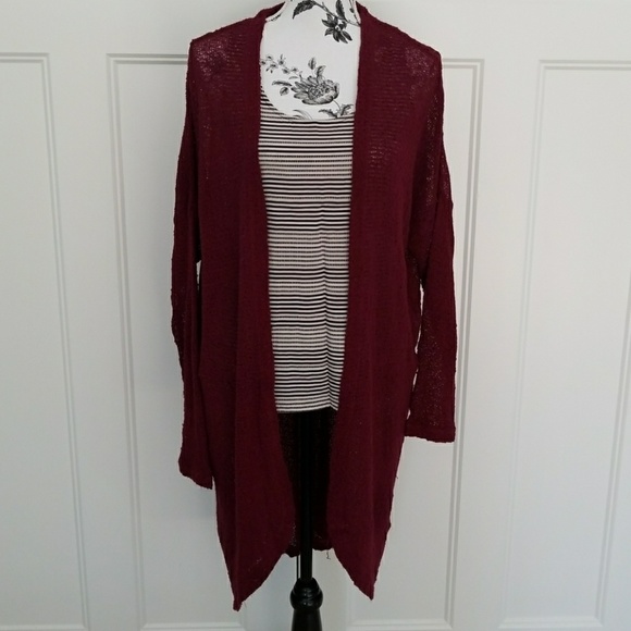 Others Follow Lightweight Sweater Duster - Picture 1 of 6